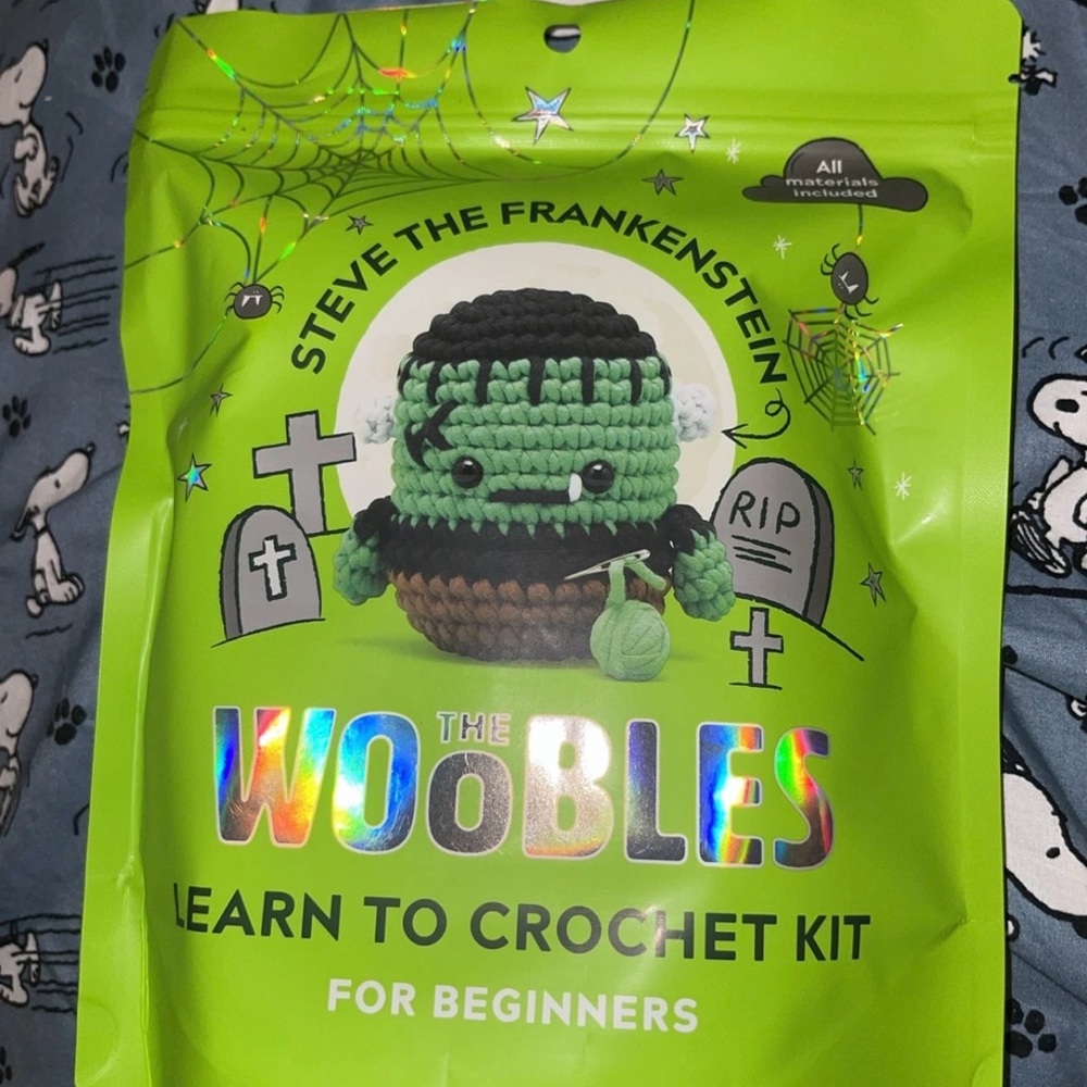 The Woobles Crochet Kit - Frankenstein